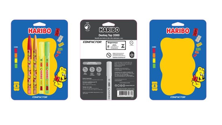 Haribo faz collab com Compactor e estampa linha de produtos exclusivos