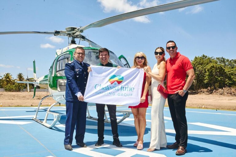 Empoderamento feminino impulsiona aviação executiva com inauguração  de heliponto as margens da Lagoa de Tatajuba, Ceará