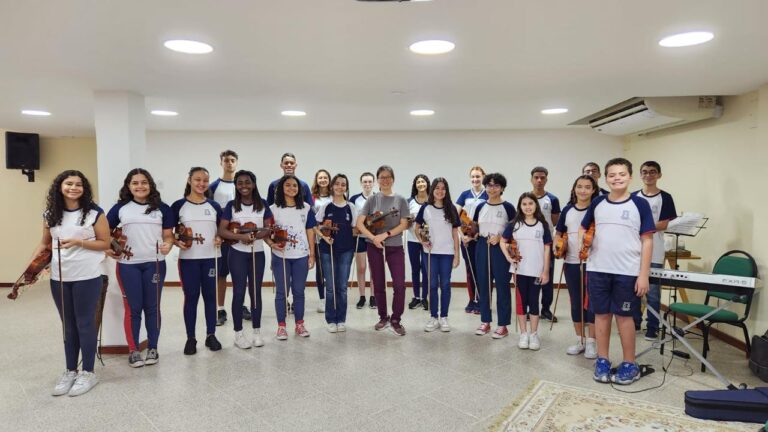 Os Pequenos Mozart convidam Orquestra Salesiana para apresentação no Theatro Municipal do Rio de Janeiro