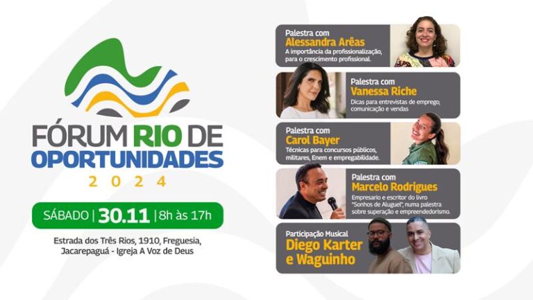 Fórum Rio de Oportunidades realiza última edição do ano em Jacarepaguá