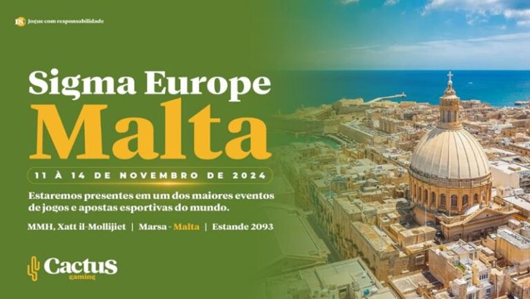 Cactus Gaming marca presença no evento da Sigma Europe Malta