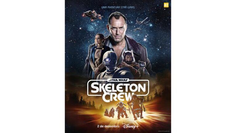 Disney+ anuncia estreia antecipada de “Star Wars: Skeleton Crew”