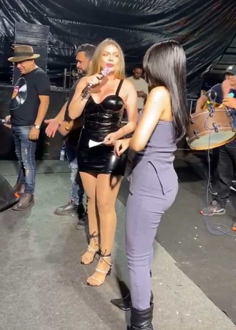 Matina foi ao delírio com o show da banda Canários do Reino