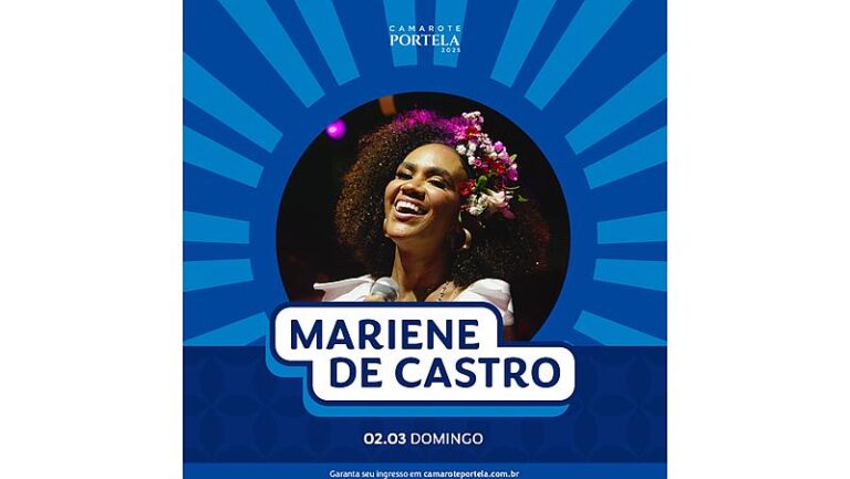 Mariene de Castro é confirmada no domingo de Carnaval na Sapucaí