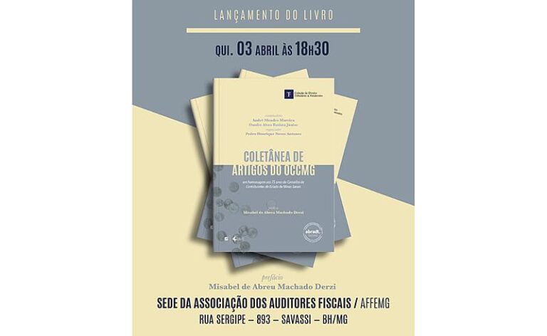 Professor André Mendes Moreira e Onofre Alves Batista Júnior são coordenadores do livro ‘Coletânea de Artigos do OCCGM’