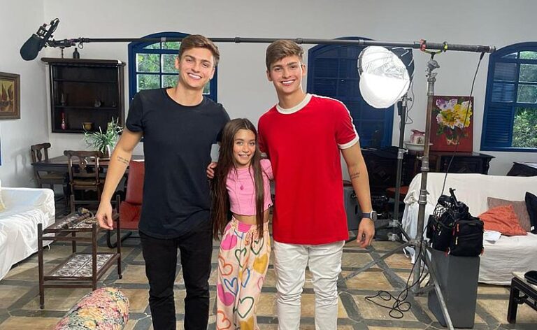 Atriz mirim, Sophia Braz estreia em filme “Ritmo de Férias!” com os Irmãos Scribel