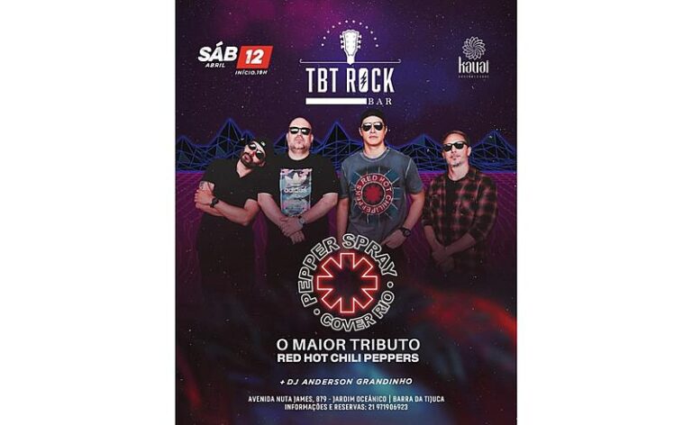 Barra Da Tijuca Vai Tremer! Pepper Spray No Palco Do TBT Rock Barra 2025