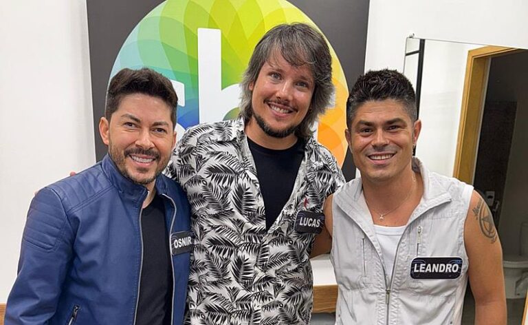 Reencontro histórico: Leandro Lopes, Lucas Polleto e Osnir Alves brilham juntos no SBT