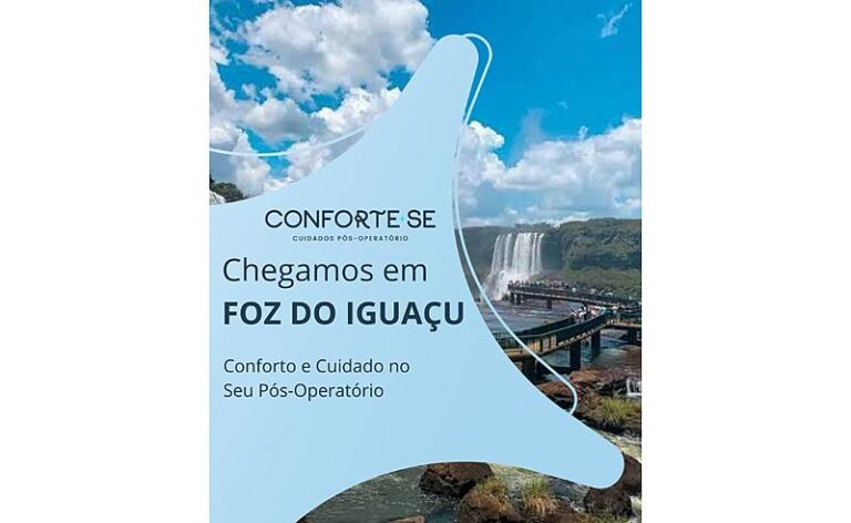 Conforte-se Foz do Iguaçu com solução confortável e segura para o pós-operatório
