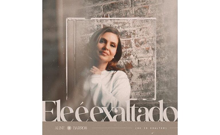 Aline Barros revive o clássico “Ele é Exaltado”, primeiro lançamento do álbum “Aline Retrô”