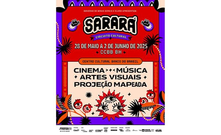 Sarará apresenta Circuito Cultural com programação gratuita no CCBB Belo Horizonte