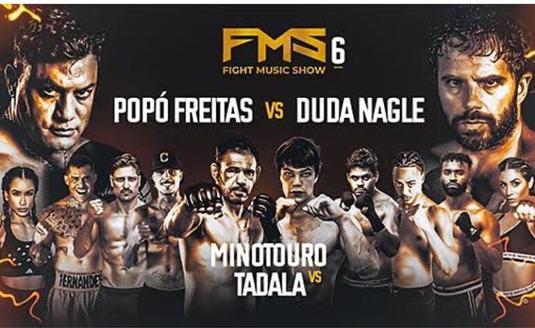 Fight Music Show desembarca em São Paulo no dia 17 de maio com um card histórico no Vibra SP