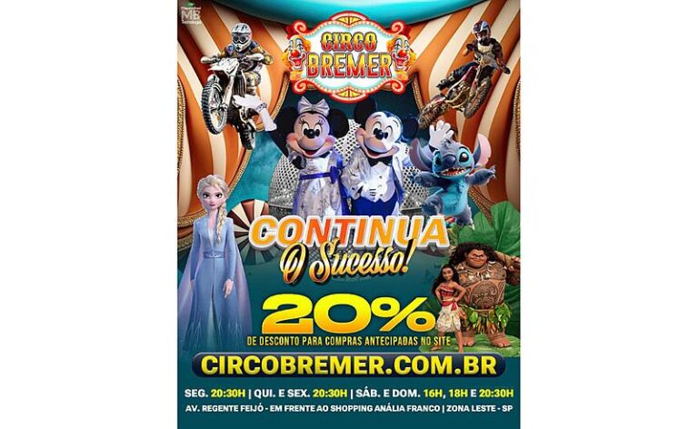 O Circo Mudou no Anália Franco — E Está Pronto Para Encantar Você!