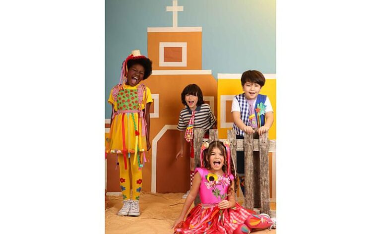 Moda junina ganha releitura moderna em editorial infantil