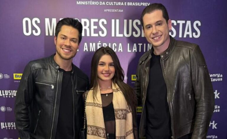 Pietra Almeida marca presença em espetáculo de Henry & Klauss