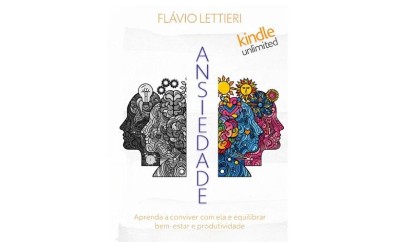Ansiedade: aprenda a conviver com ela e equilibrar bem-estar e produtividade está de graça no Kindle Unlimited