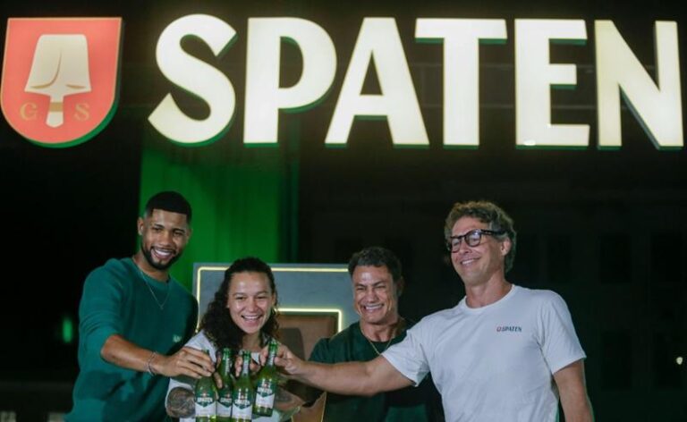 Atletas baianos iluminam o Elevador Lacerda em Salvador com Desafio inédito de Spaten