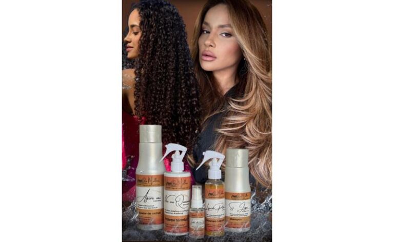 Empreendedora goiana lança linha de produtos capilares após dois anos de testes