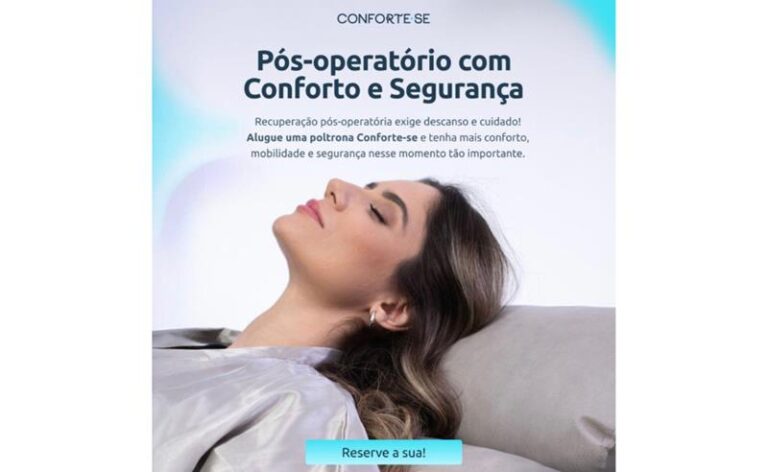 Aluguel de poltronas para pós-operatório em Londrina