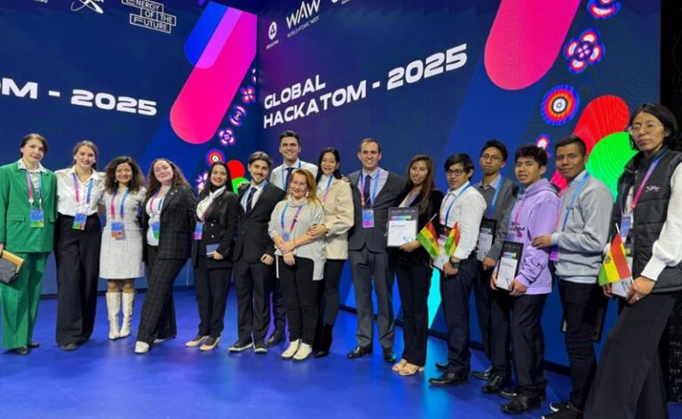 Equipe brasileira do IME vence a final do Global HackAtom 2025 em Moscou, organizada pela Rosatom