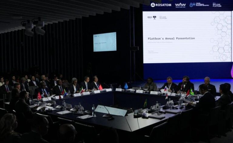 Rosatom lidera aprovação de estratégia inédita da Plataforma Nuclear do BRICS em Moscou