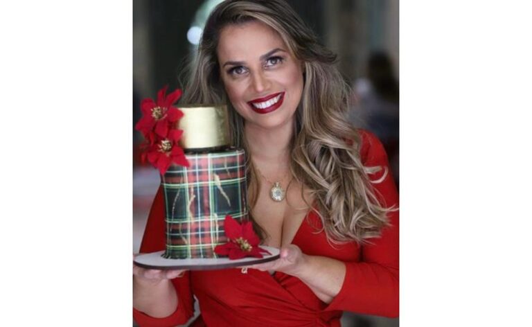 Fofuxa assina bolo do aniversário de Helen Ganzarolli e é destaque no eixo paulistano de festas