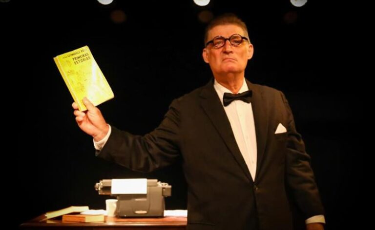 Giuseppe Oristanio revive Guimarães Rosa em curta temporada de “Pormenor de Ausência”, no Teatro Vannucci, no Shopping da Gávea