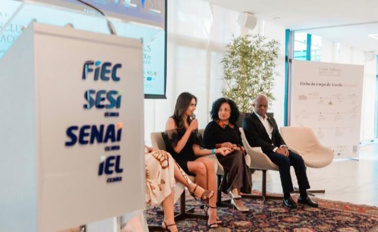 Sophia Martins participa do MNLP e Fórum Mulheres Mercosul–UE na FIEC, em Fortaleza, e fortalece agenda internacional de inclusão econômica feminina