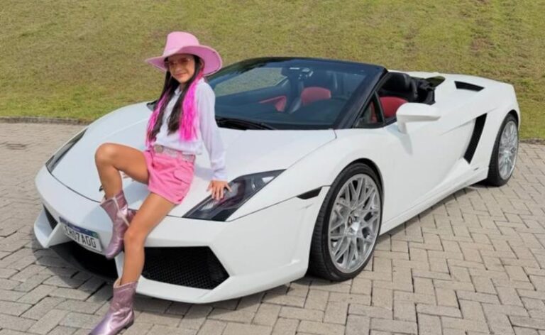 Maria Vitoria Porto inicia gravações de nova música e clipe com apoio da DriveXperience e participação de Lamborghini