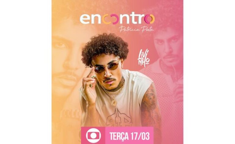 MC Livinho é destaque no Encontro com Patrícia Poeta, da Rede Globo