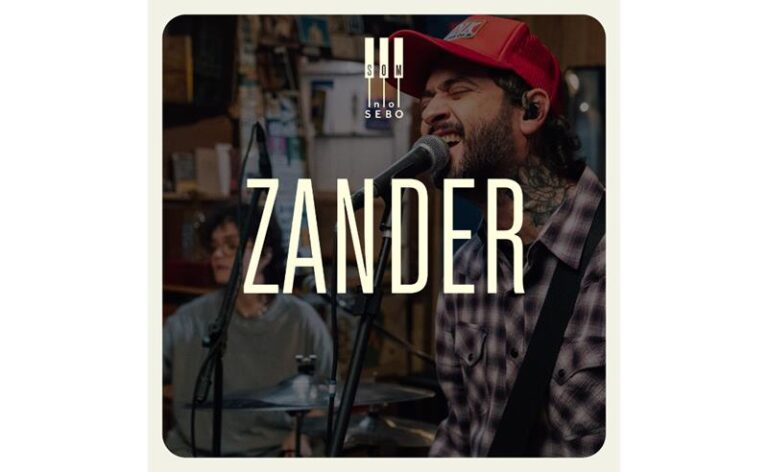 Zander lança o EP “Zander no Som no Sebo” com registro ao vivo em cenário intimista e fora do convencional