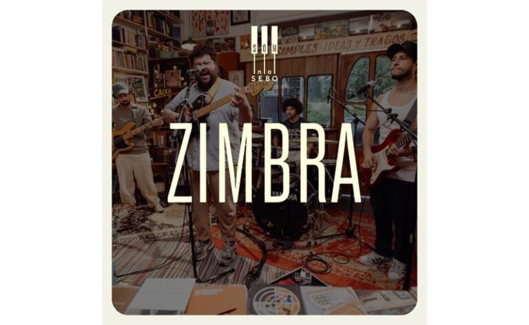 Zimbra leva energia do ao vivo para o EP “Zimbra no Som no Sebo”, que chega às plataformas pela Marã Música