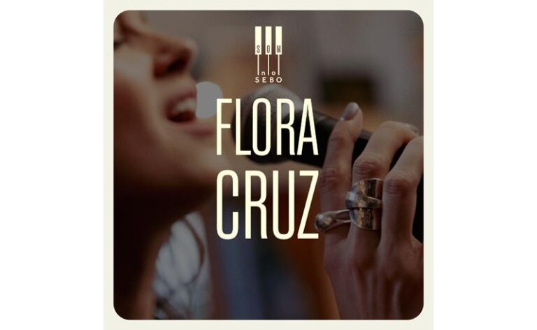 Flora Cruz apresenta o EP “Flora Cruz no Som no Sebo” com versões ao vivo intensas e intimistas