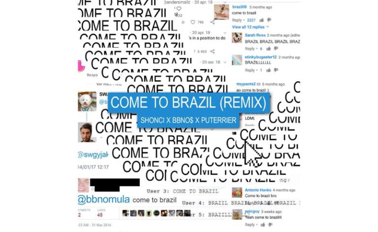 bbno$ lança remix de “come to brazil” com Puterrier