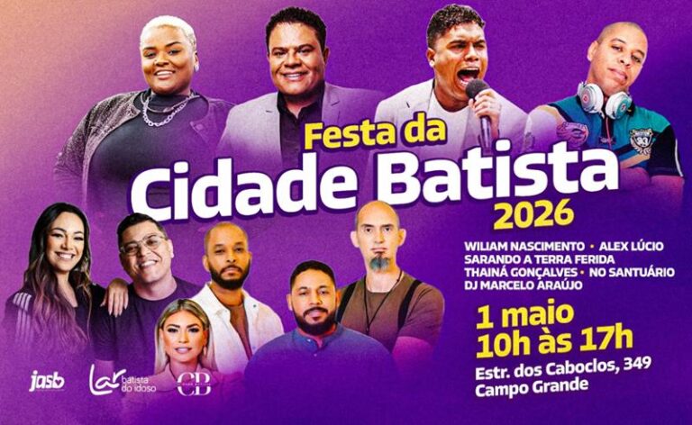 RJ: Campo Grande recebe mais uma edição da Festa da Cidade Batista no feriado de 1º de Maio