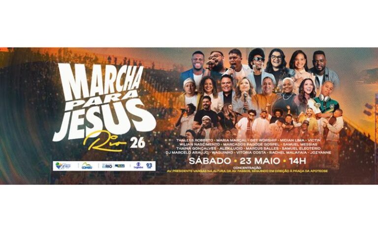 Marcha Para Jesus do Rio de Janeiro terá esquema especial de trânsito