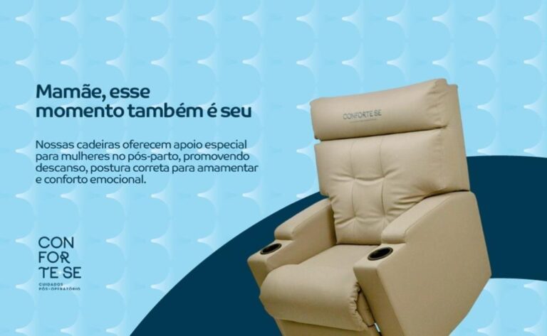 Locação de poltronas para pós operatório em Sete Lagoas: Conforte-se inova em bem-estar e saúde