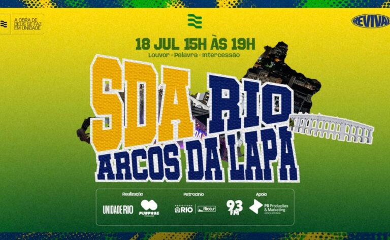 UnidadeRIO encerra a 6ª edição da Semana do Avivamento com encontro nos Arcos da Lapa