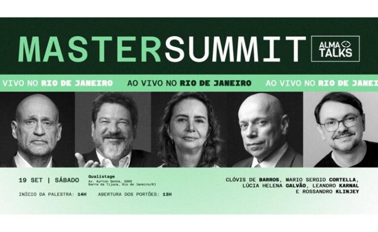 Alma Talks realiza Master Summit Rio de Janeiro e reúne cinco dos maiores pensadores do país