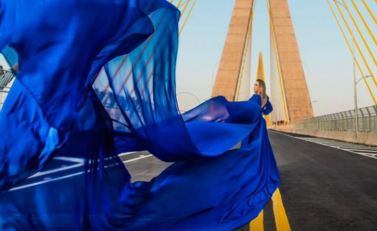 Rejane Pauletti registra imagens exclusivas de nova ponte na fronteira com o Paraguai antes da abertura oficial