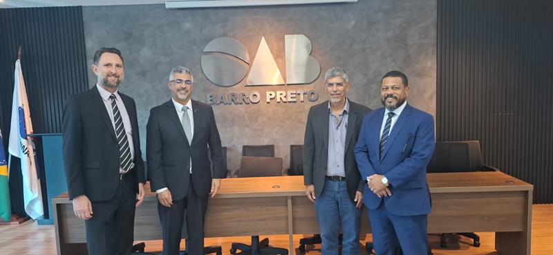 Advogados: Vinícius Nonato, Rodolfo Gomes, Cândido Antônio e Samuel Moura (na OAB Barro Preto)