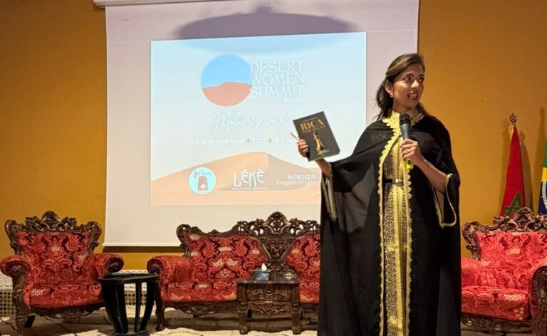 Sophia Martins lança “Rica por Opção” no DWS 2026, no Marrocos