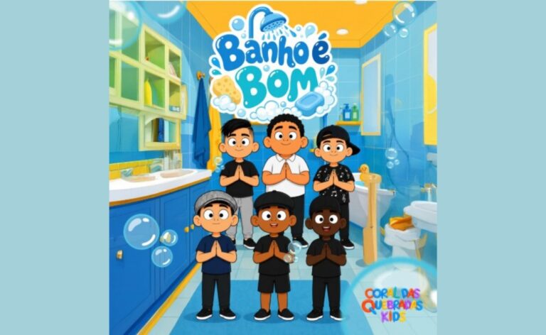 Coral das Quebradas lança projeto infantil com “Banho É Bom” após ultrapassar 100 milhões de visualizações